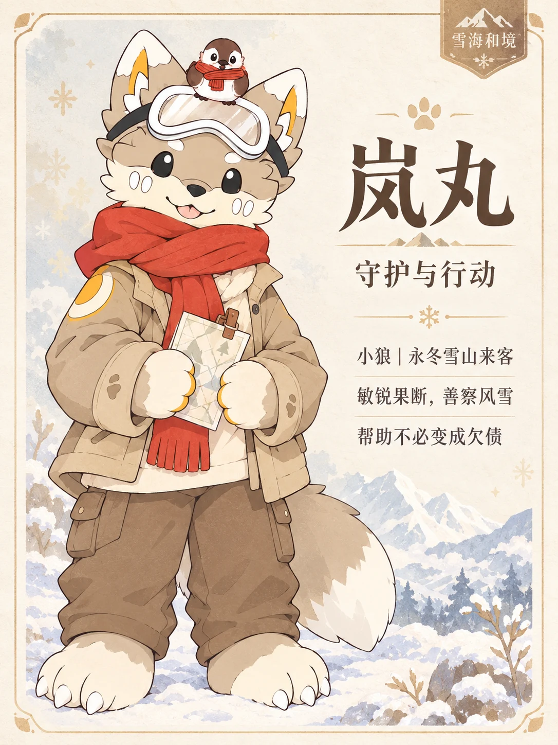 岚丸角色插图