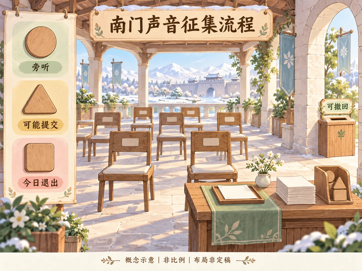 南门声音征集流程