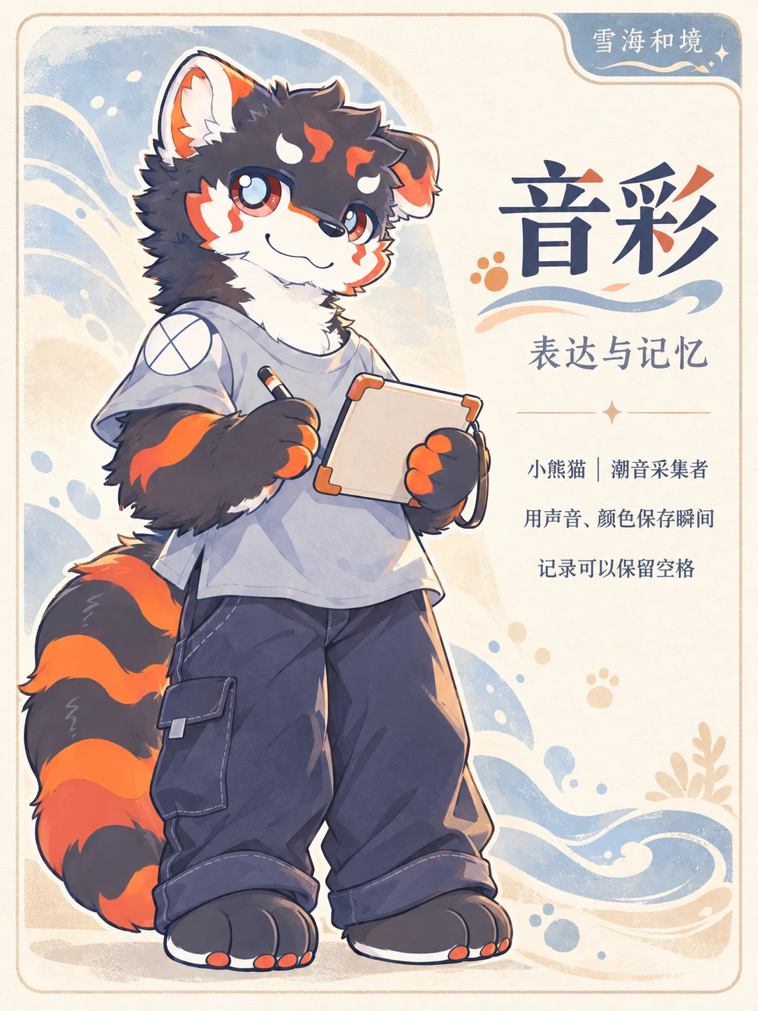 音彩角色插图