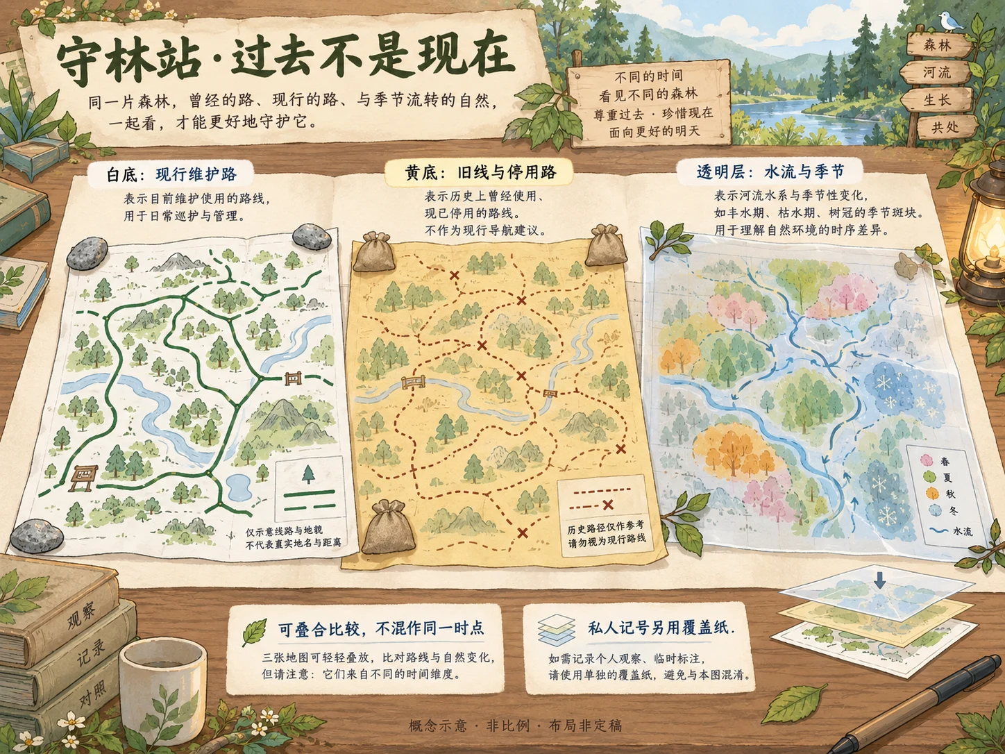 守林站三层地图