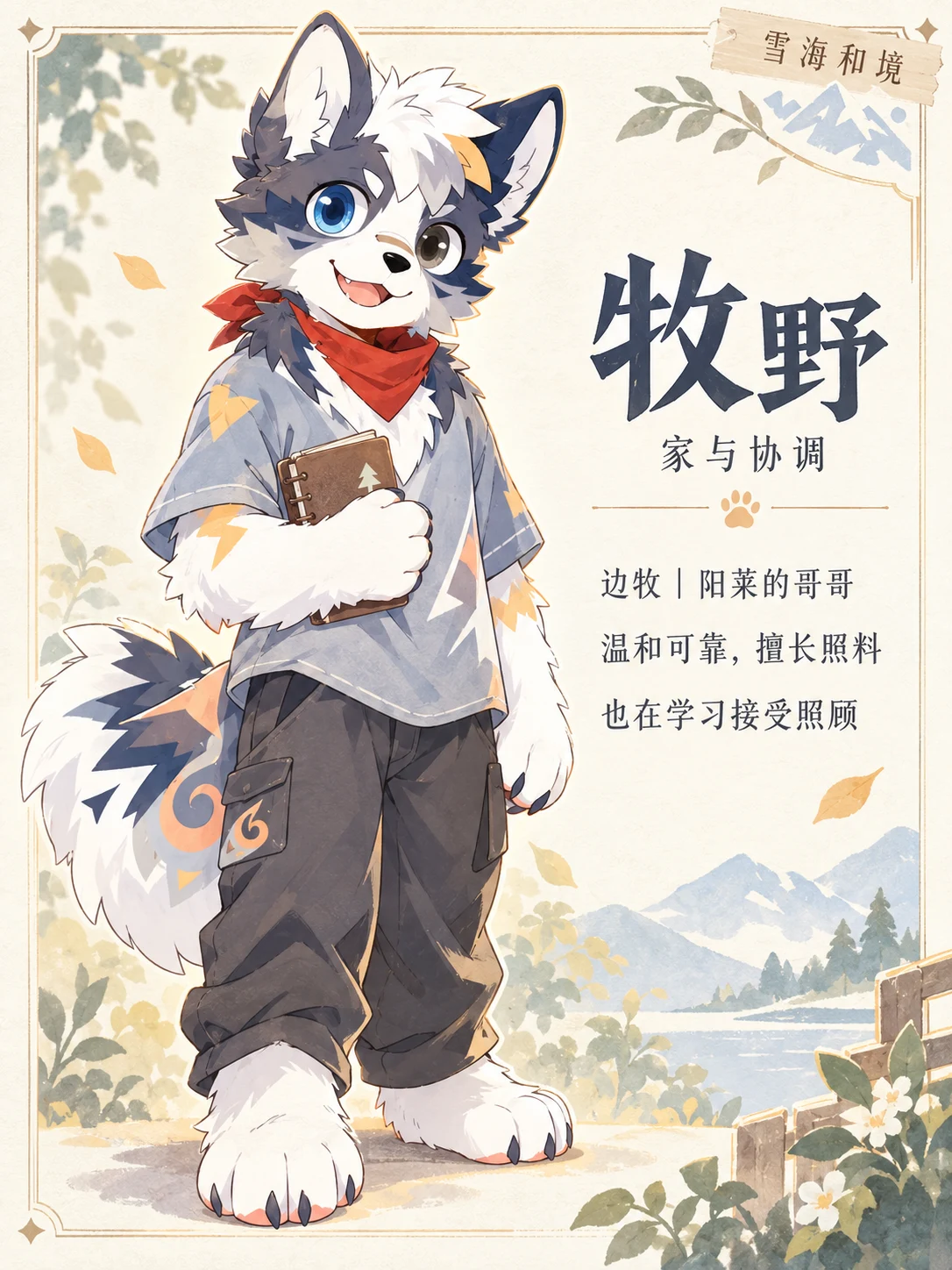 牧野角色插图