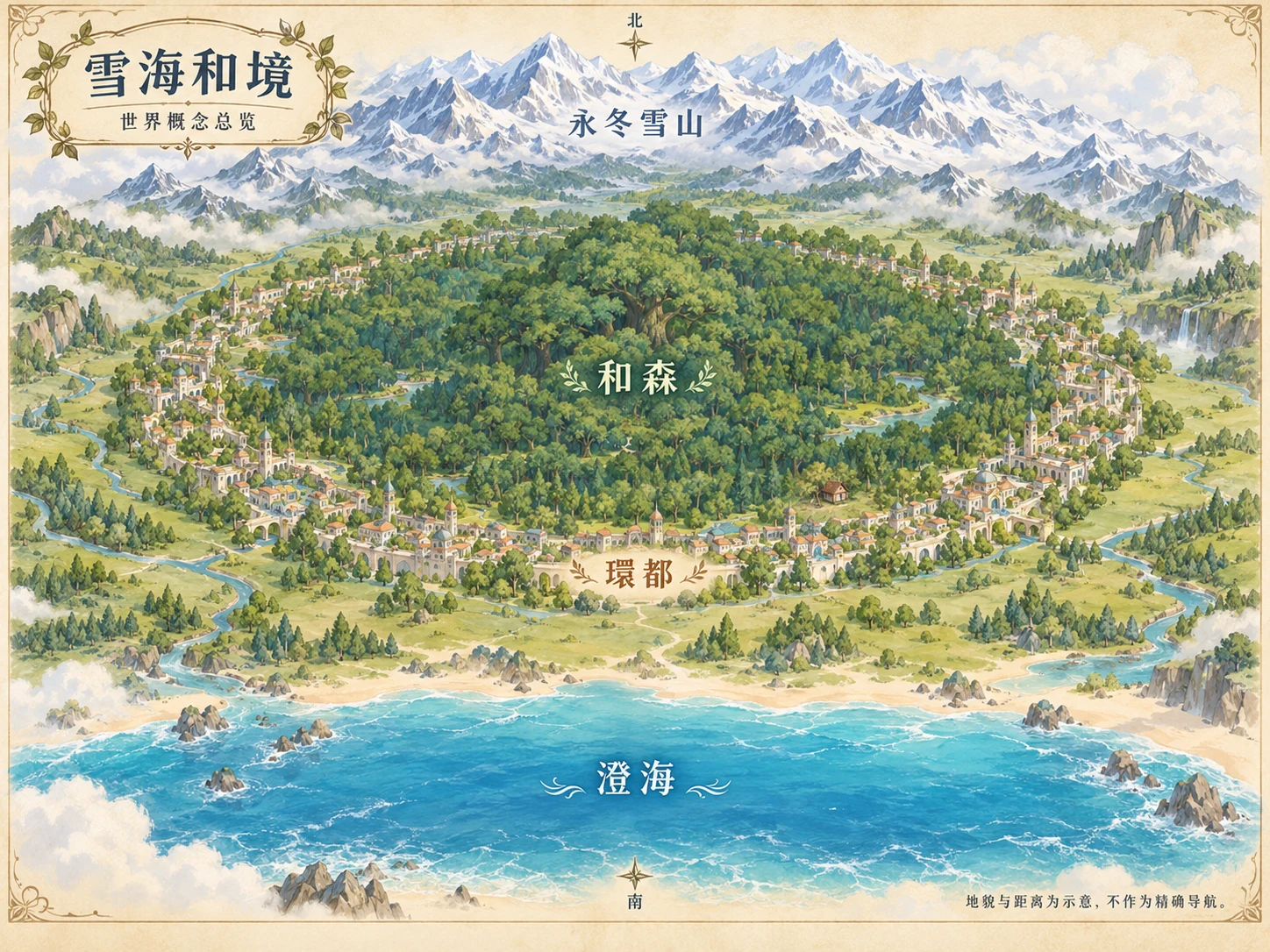 雪海和境总览